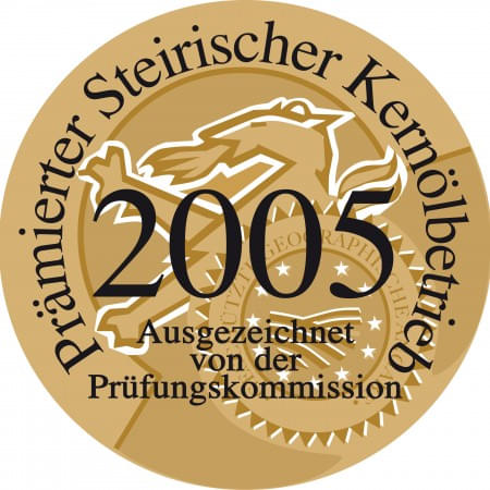 Prämierter Steirischer Kernölbetrieb 2005