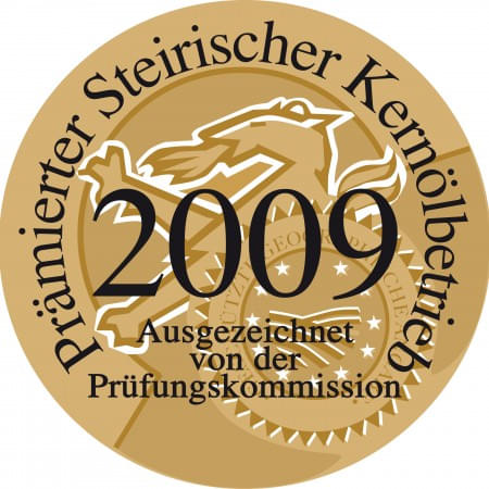 Prämierter Steirischer Kernölbetrieb 2009