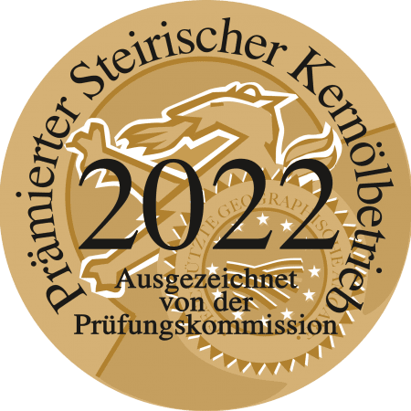 Prämierter Steirischer Kernölbetrieb 2022