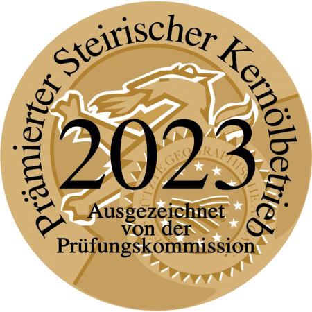 Prämierter Steirischer Kernölbetrieb 2023